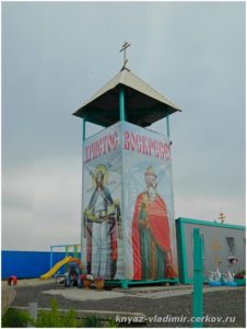 Новый вид колокольни Князь-Владимирского храма